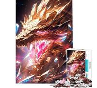 Puzzle de 1000 pièces Dragons Quest pour Adolescents idéal pour Un Anniversaire ou Noël Jeu Familial Difficile à Jouer à partir de 14 Ans (38x26cm)