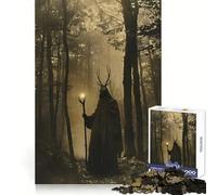 Puzzle de 1000 pièces Druide des forêts victoriennes : Un défi intellectuel Relaxant et apaisant, Un Cadeau Parfait et précis (50x75cm)