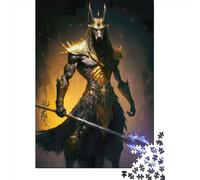 Puzzle de 1000 pièces du dieu Anubis pour adultes et adolescents adolescents, hommes et femmes. 1000 pièces (38 x 26 cm).