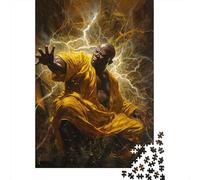 Puzzle de 1000 pièces du dieu grec Héphaïsto, cadeaux de Noël, puzzles en bois pour adolescents, puzzles amusants de 1000 pièces (75 x 50 cm)
