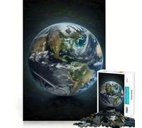 Puzzle de 1000 pièces Earth Clean Joint Game Smart Play Gift Relaxing Play Time Decor Gift (50x75cm)