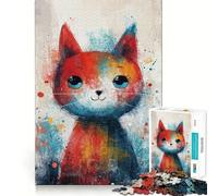 Puzzle de 1000 pièces Éclat de Fantaisie pour Adultes, Jeu Intelligent Anti-Stress, Motif à Assembler, Surprise de Noël 38x52cm