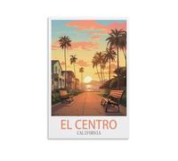 Puzzle de 1000 pièces, El Centro California, décoration intérieure, Cadeau d'anniversaire, Jouet pour Hommes, Femmes et Seniors, 38 x 52 cm