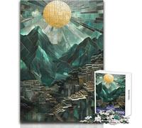 Puzzle de 1000 pièces El Dorado Kintsugi Mosaic, Cadeau d'anniversaire, Jouet à Monter soi-même, pour Adultes à partir de 14 Ans (Taille 38x26cm)