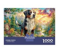Puzzle de 1000 pièces en Carton de supérieure, sans poussière,représentant Un Chien de Montagne. Adultes, ce Puzzle Peut être encadré et constitue Une activité de Loisirs en. Dimensions : 52 x 38 cm.