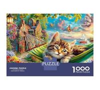 Puzzle de 1000 pièces en Carton épais Mat représentant Chiot Beagle dans Jardin. Les Adultes, ce Puzzle este activité Calme et relaxante, Parfaite comme Cadeau d'anniversaire ou Autre : 38 x 26 cm.
