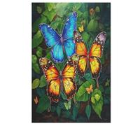 Puzzle De 1000 Pièces en Forme De Butterfly pour Adultes, Adolescents Et EnfFourmis, Puzzle, Jouets, Cadeau Éducatif, Décompression Intellectuelle, Jeu Familial AmusFourmi （78×53cm）