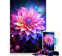 Puzzle de 1000 pièces en Forme de nénuphar pour Adolescents Jeu de mémoire Amusant,Propre et sans Couture Activité relaxante en Groupe à l'intérieur (38x52cm)