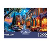 Puzzle de 1000 pièces en Papier de qualité supérieure, Éducatif et Stimulant, il est idéal pour Les Adolescents. Charmant Puzzle de scènes de Rue, Cadeau Parfait pour. Dimensions : 38 x 26 cm.
