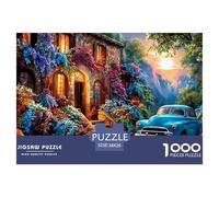 Puzzle de 1000 pièces en Papier de qualité supérieure, Éducatif et Stimulant, il est idéal pour Les Adolescents. Charmant Puzzle de scènes de Rue, Cadeau Parfait pour. Dimensions : 38 x 26 cm.