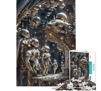 Puzzle de 1000 pièces Enchantement céleste pour Adolescents et Adultes Un Jeu Amusant et Original idéal comme Cadeau de Noël ou d'anniversaire (38x52cm)