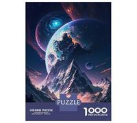 Puzzle De 1000 Pièces Everest Galactic Dance pour Adultes, Jouet, Décoration Murale, Défi Difficile, Idéal comme Cadeau pour Toute La Famille 70x50cm/1000pcs