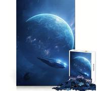 Puzzle de 1000 pièces Exploration de Pandora en Vaisseau Spatial pour Adolescents, Jeu de logique Robuste, Anti-Stress, Bords Transparents, Cadeau Classique 38x26cm
