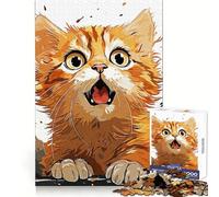 Puzzle de 1000 pièces Expressions de Chats pour Adolescents, Exercice Mental, Loisirs relaxants, Assemblage Facile, idéal pour Noël (38x26cm)
