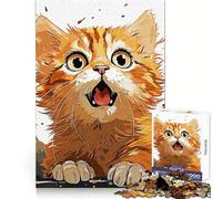 Puzzle de 1000 pièces Expressions de chatspour Adolescents, 38x52cm, Clarté mentale, Plaisir reposant, Verrouillage Parfait, Surprise Festive »