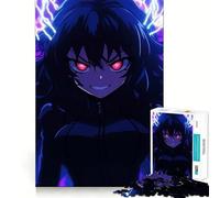 Puzzle de 1000 pièces Fille d'anime aux pouvoirs électriques pour Adolescents Jeu Stimulant l'esprit,Assemblage sécurisé et Solide,activité Amusante en Famille (38x26cm)