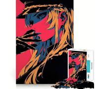 Puzzle de 1000 pièces Fille d'anime avec Casquette Activité ludique et stimulante pour renforcer la Concentration,découpée au Laser pour Un Assemblage Parfait Idéal pour Partager Un moment38x52cm