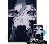 Puzzle de 1000 pièces Fille d'anime piégée Un Jeu de réflexion Amusant et précis pour Passer Le Temps (38x52cm)