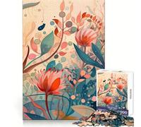 Puzzle de 1000 pièces Fleurs fantaisistes pour Adolescents Favorise la Concentration, améliore Le Calme et distrait Cadeau mémorable (38x26cm)