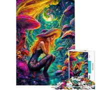 Puzzle de 1000 pièces Forêt enchantée Puzzle de rêve pour Adolescents Niveau Difficile Chaque pièce est Unique Jeu éducatif (Dimensions : 50x75cm)