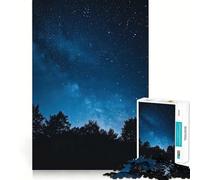 Puzzle de 1000 pièces Forêt étoilée pour Adultes et Adolescents, Jeu de réflexion, Loisirs, Bords précis, décoration Murale 38x26cm