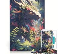 Puzzle de 1000 pièces Forêt Sensible pour Adultes Puzzle cérébral apaisant Cadeau Unique (38x52cm)