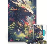 Puzzle de 1000 pièces Forêt Sensible pour Adultes Puzzle cérébral apaisant Cadeau Unique (50x75cm)