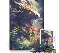 Puzzle de 1000 pièces Forêt Sensible pour Adultes Puzzle cérébral apaisant Cadeau Unique (50x75cm)