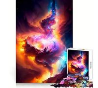 Puzzle de 1000 pièces Formation étrange pour Adolescents Jeu Intelligent, Moment de Partage et d'assemblage, œuvre d'art 38x26cm