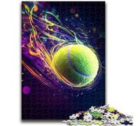 Puzzle de 1000 pièces « Frapper Une Balle de Tennis » pour Adultes, Cadeaux, Aide Le Cerveau à exercer, Jouets addictifs pour cultiver la Patience, Superbe Cadeau (50x75cm)