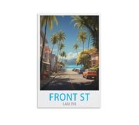 Puzzle de 1000 pièces, Front St Lahaina, Puzzles à Faire soi-même pour des Jeux et activités familiales stimulants, décoration Murale, Loisirs créatifs, Cadeaux Uniques, 52 x 38 cm