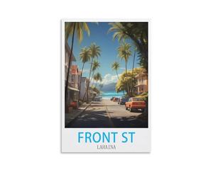 Puzzle de 1000 pièces, Front St Lahaina, Puzzles à Faire soi-même pour des Jeux et activités familiales stimulants, décoration Murale, Loisirs créatifs, Cadeaux Uniques, 52 x 38 cm