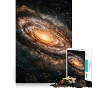 Puzzle de 1000 pièces Galaxie Spirale dans l'espace pour Adolescents, défi cérébral, Jeu d'éveil, activité à la Maison, découpe Nette, Cadeau touchant 38x52cm