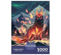 Puzzle De 1000 Pièces God of Fire Puzzle Adulte Jeu Familial Décoration Parfaite Cadeaux Uniques d'anniversaire Et De Noël 52x38cm/1000pcs