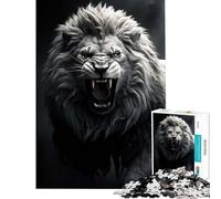 Puzzle de 1000 pièces Grace en Niveaux de Gris Un défi à relever mais Un Jouet Amusant et Humoristique à décorer au Mur pour Les 14 Ans et Plus (50x75cm)