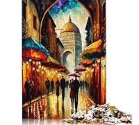 Puzzle de 1000 pièces Grand Bazar d'Istanbul pour Adultes, Puzzle en Bois, Puzzle Anti-Stress intéressant, 1000 pièces (75 x 50 cm)