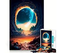 Puzzle de 1000 pièces Grotte planétaire pour Adultes, Jouet Intelligent, Passe-Temps à la Maison, Bords Lisses, Objet de Collection (38x26cm)