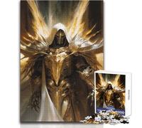 Puzzle de 1000 pièces Guerrier de Lumière - Un Moyen Relaxant d'occuper Son Temps Libre - Découpe précise et régulière - Dimensions 38x26cm