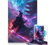 Puzzle de 1000 pièces Guerrier samouraï Mystique pour Adultes, idéal pour se concentrer et se détendre (38x52cm)