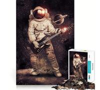 Puzzle de 1000 pièces Guitariste de Space Rock pour Adolescents, Jouet Anti-Stress, découpe Nette, liste de souhaits du Père Noël 50x75cm