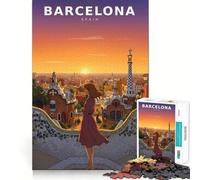 Puzzle de 1000 pièces Horizons Pastel et Fantaisie Un Jeu d’Enfant pour stimuler Votre Cerveau,Un Moment de complicité en Famille grâce à Un Assemblage précis et sans espaces (38x52cm)