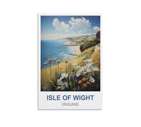 Puzzle de 1000 pièces, Île de Wight, Angleterre. Puzzle en Papier de 1000 pièces, Jouet éducatif pour Adultes et Enfants, Jeu de détente Familial, 70 x 50 cm.