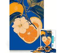 Puzzle de 1000 pièces illustré de Fleurs d'oranger pour Adultes, idéal pour se détendre et créer Une Image relaxante (38x26cm), Cadeau de Noël