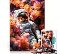 Puzzle de 1000 pièces Jardin Spatial pour Adolescents, Jeu de logique mentale, Silencieux et précis, idéal pour Les vœux du Père Noël (50x75cm)