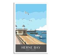 Puzzle de 1000 pièces, Jetée du Front de mer de Herne Bay, Kent, Jeu de détente pour Adultes, Jouets pour Enfants, Cadeaux de Noël et d'anniversaire, 70 x 50 cm