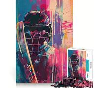 Puzzle de 1000 pièces Joueurs de Cricket urbains pour Adolescents,Jeu de mémoire,Verrouillage sécurisé,sans pièces détachées,idéal pour Les Voyages, pour Les Cerveaux (50x75cm)