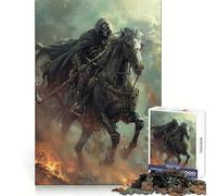 Puzzle de 1000 pièces La Chevauchée des Faucheurs pour Adolescents, Jeu de Puzzle Stimulant Le Cerveau, Jeu de Groupe, Art Assembler, Cadeau Classique (38x26cm)