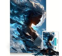 Puzzle de 1000 pièces La Déesse du Vent pour Adultes, idéal pour stimuler la mémoire et Passer Un Moment agréable 50x75cm