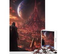 Puzzle de 1000 pièces La Dernière Veillée sur Un Monde Déchu Jeu éducatif et interactif avec Poster et fiche de Questions Assortis 38x52cm Cadeau d'anniversaire idéal