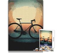 Puzzle de 1000 pièces La Fascination des vélos pour Adolescents:Jeu éducatif et Stimulant, idée Cadeau Originale et touchante Dimensions:38x26 cm